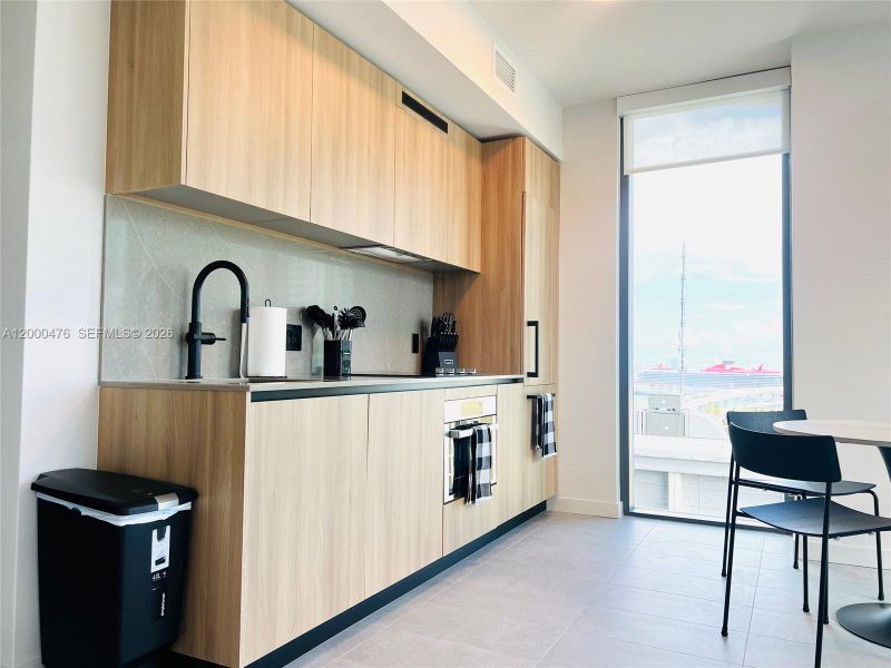 Furnished interior view inside a new home in , Miami (Image 13).