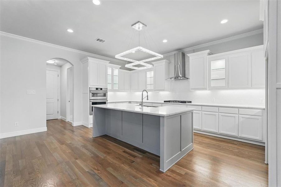 Furnished interior view inside a new home in , Wylie (Image 9).