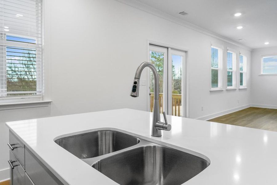 Close-up of interior finishes inside a home in Wellington Estates, Madison (Image 15).