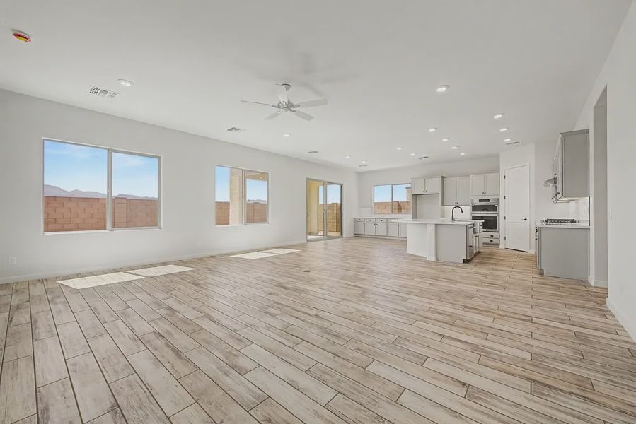 Spacious, unfurnished interior of a new home in Valencia at Granite Vista, Waddell (Image 17).