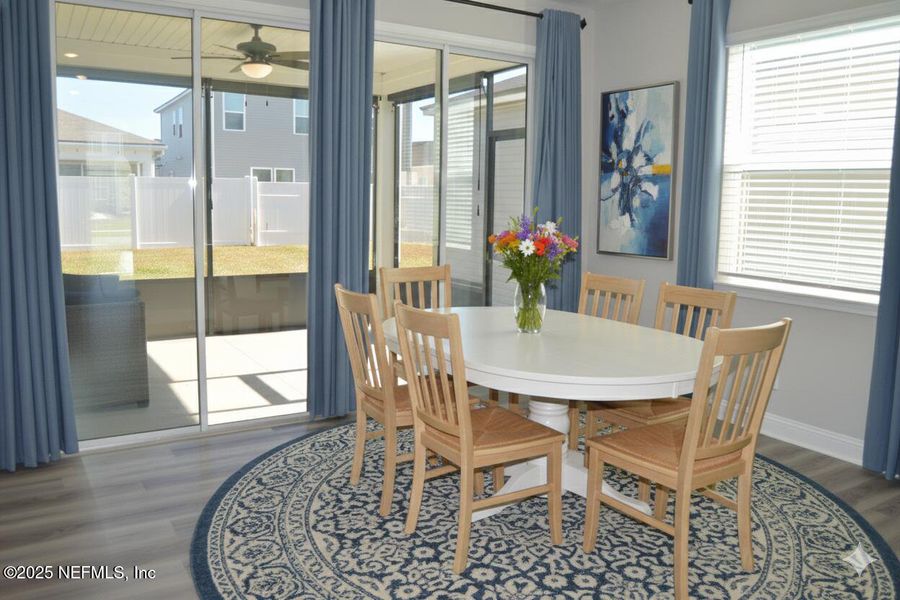 Furnished interior view inside a new home in , Jacksonville (Image 8). Furnished interior view inside a new home in , Jacksonville (Image 8).