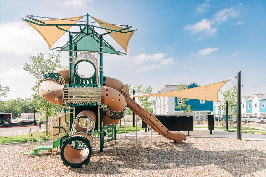 View of communal playground