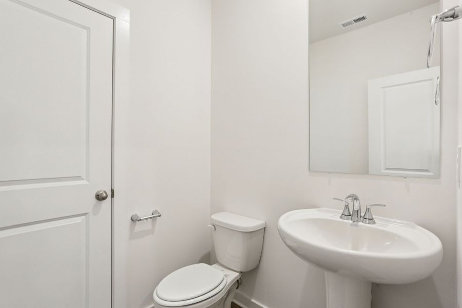 Furnished interior view inside a new home in Greystone - Highland Townhomes, Smyrna (Image 6).