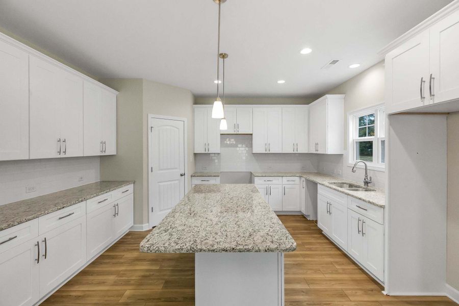 Representative furnished interior of a home built from the Drayton by Caviness & Cates Communities in Bartlett Manor, Youngsville (Image 183).