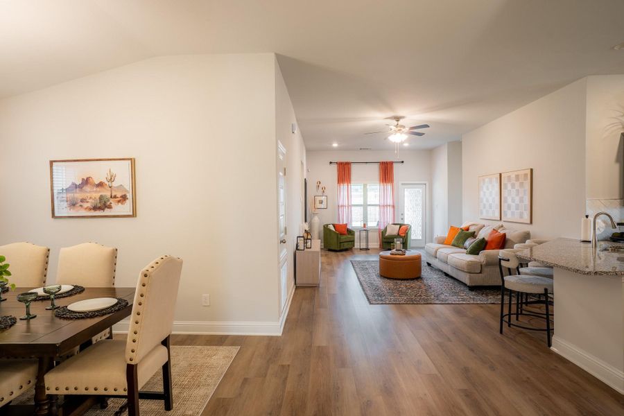 Furnished interior view inside a new home in Cypress Green, Hockley (Image 5).