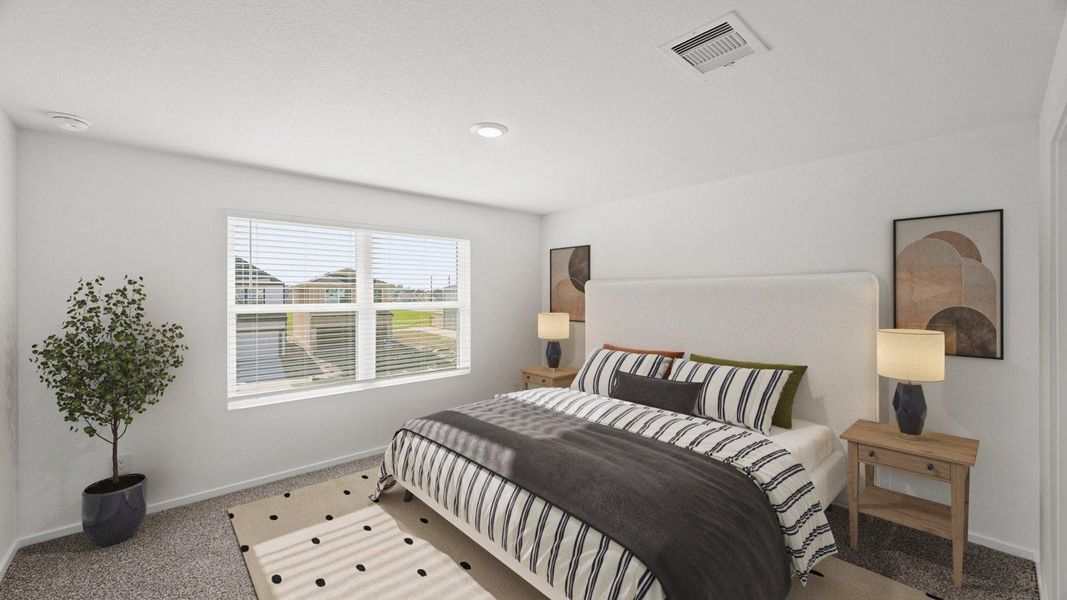 Furnished interior view inside a new home in , Humble (Image 5).