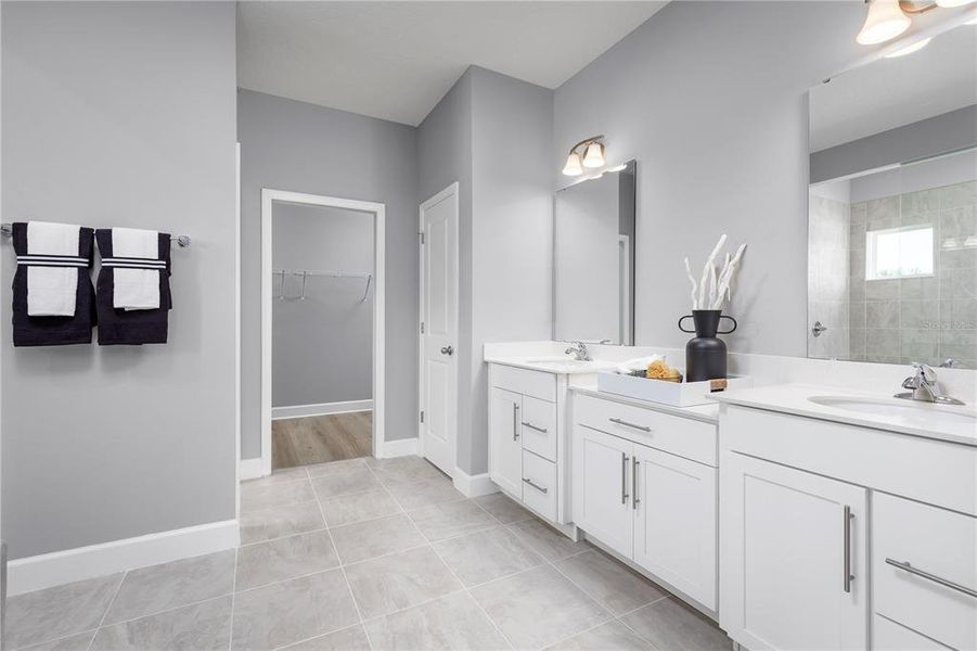 Furnished interior view inside a new home in Morningside Reserve, Leesburg (Image 19). Furnished interior view inside a new home in Morningside Reserve, Leesburg (Image 19).