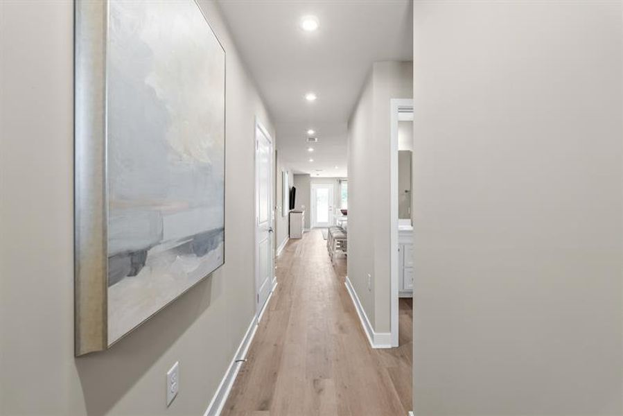 Representative unfurnished interior of a home built from the NEW - Dunmore by Ryan Homes in Middle Creek Village, Bolivia (Image 23).