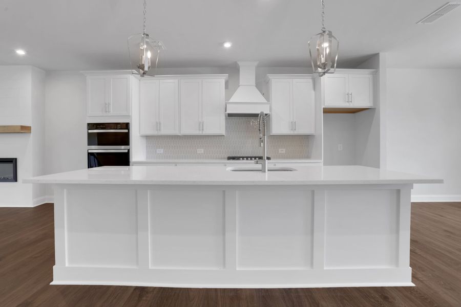 Furnished interior view inside a new home in Towne Village at Suwanee Dam, Sugar Hill (Image 9).
