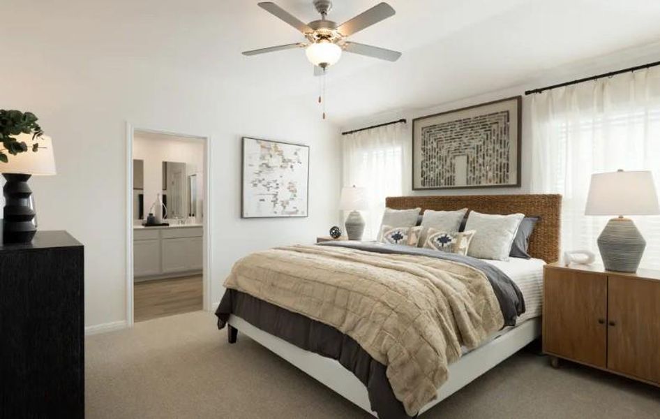 Photo is not of the actual home, but is an inspirational photo of builder’s model home and may depict options, furnishings, and/or decorator features that are not included