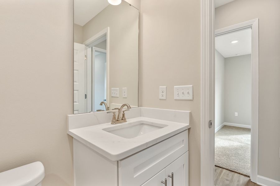 Representative furnished interior of a home built from the Dalton by CJL Homes in Oak Hollow, Crestview (Image 17).