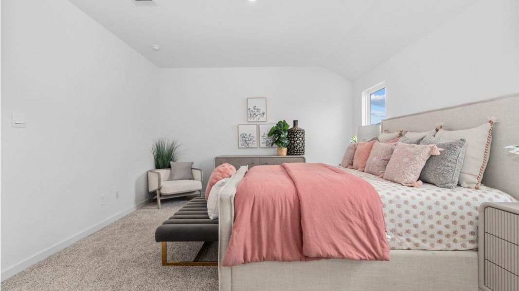 Furnished interior view inside a new home in Emberly, Beasley (Image 28).