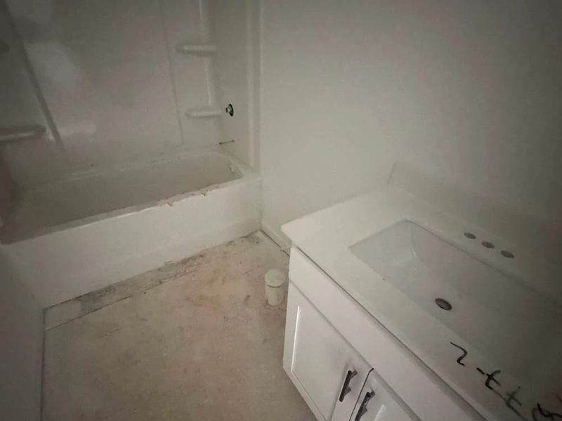 Bathroom Two Construction Progress Bathroom Two Construction Progress