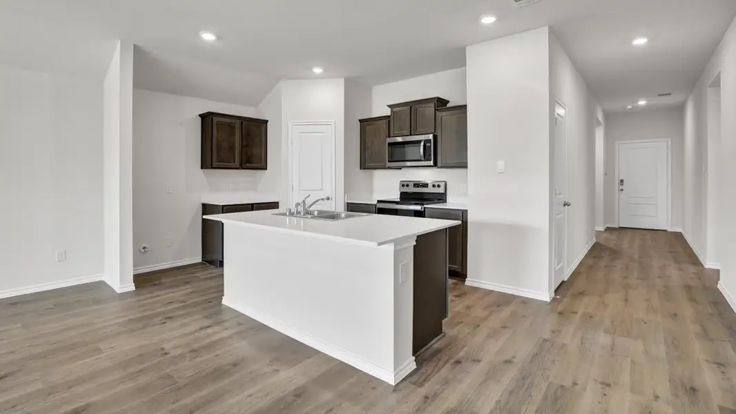 Furnished interior view inside a new home in Valor Farms, Royse City (Image 4).