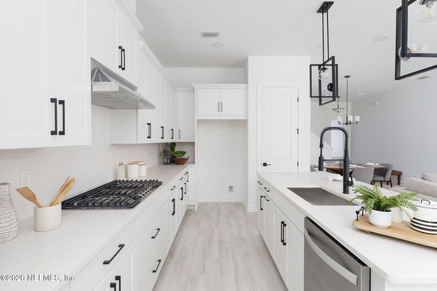 Furnished interior view inside a new home in , St. Augustine (Image 9).