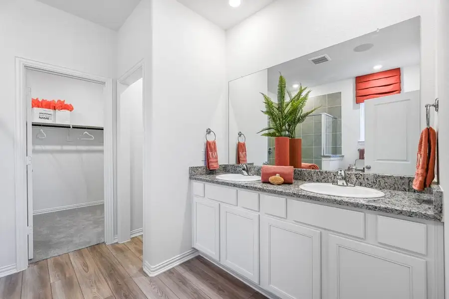 Furnished interior view inside a new home in River Ridge, Crandall (Image 4).