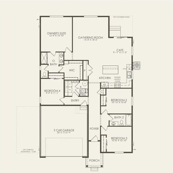 2D floor plan layout of this home in Murata Farms, Fort Lupton, CO (Image 4). 2D floor plan layout of this home in Murata Farms, Fort Lupton, CO (Image 4).