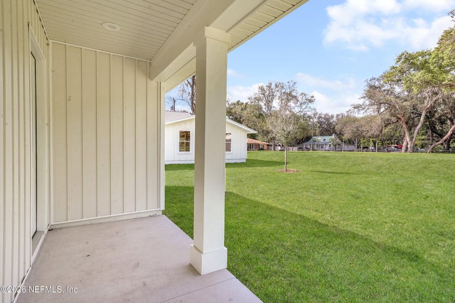 Exterior details and patio area of a home in , St. Augustine (Image 23).