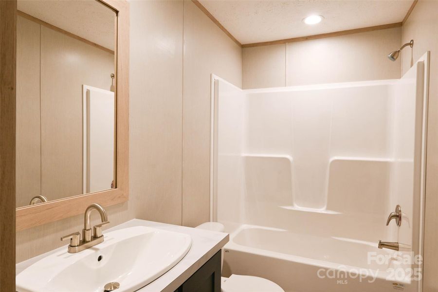 Furnished interior view inside a new home in , Clover (Image 10).