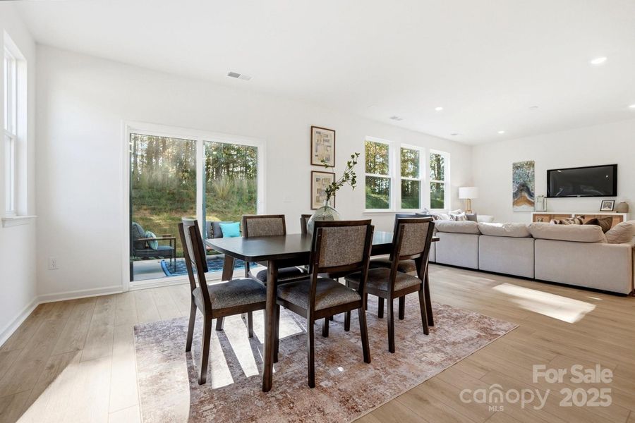 Furnished interior view inside a new home in Bellina, York (Image 13).