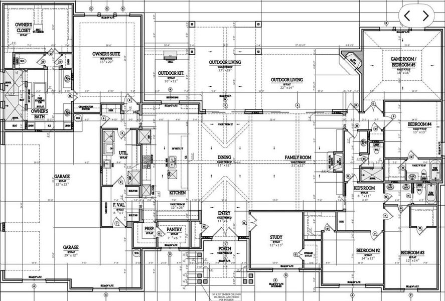 2D floor plan layout of this home in , Aledo, TX (Image 5).