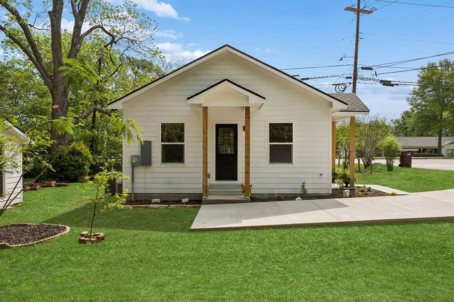 Front exterior of a new home in , Canton, TX, highlighting curb appeal (Image 25).