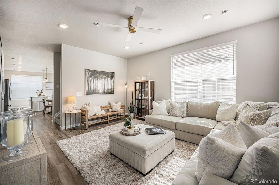 Furnished interior view inside a new home in , Highlands Ranch (Image 20).