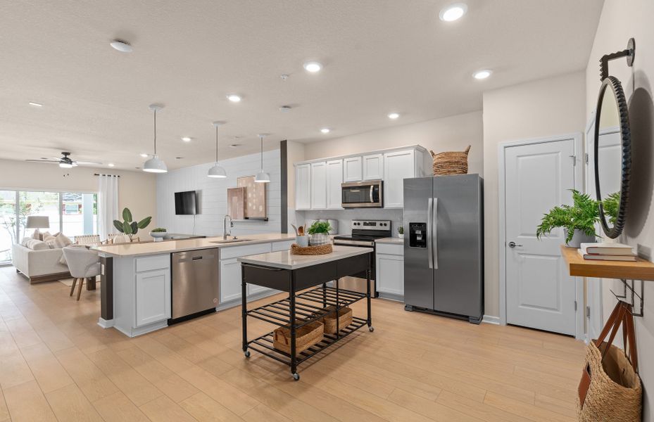 Furnished interior view inside a new home in Skylar Crest, Sanford (Image 3).