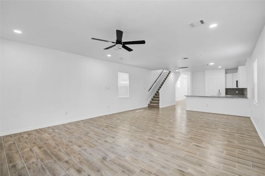 Spacious, unfurnished interior of a new home in , Houston (Image 12). Spacious, unfurnished interior of a new home in , Houston (Image 12).