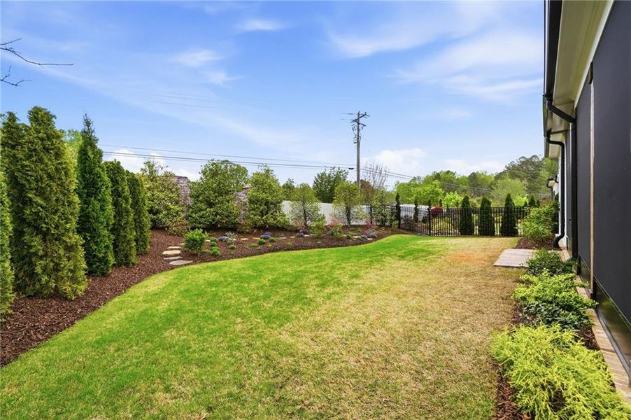 Exterior details and patio area of a home in , Canton (Image 25). Exterior details and patio area of a home in , Canton (Image 25).
