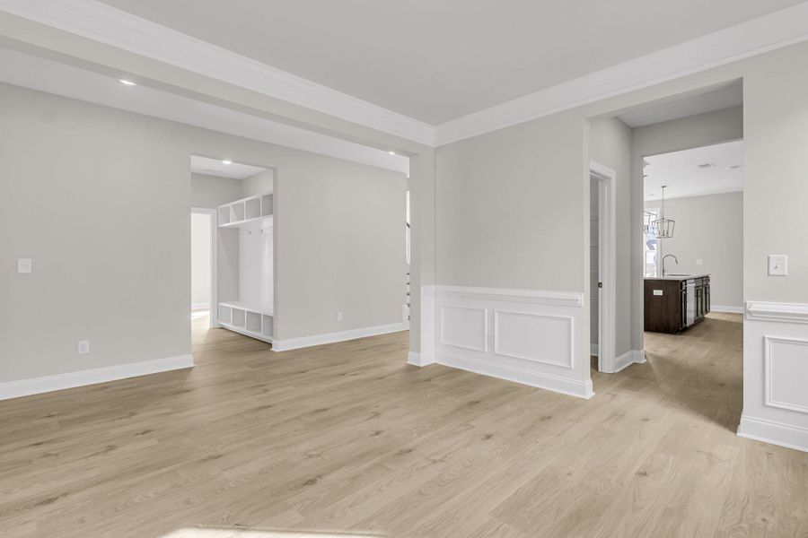 Spacious, unfurnished interior of a new home in Tidewater at Lakes of Cane Bay, Summerville (Image 27). Spacious, unfurnished interior of a new home in Tidewater at Lakes of Cane Bay, Summerville (Image 27).