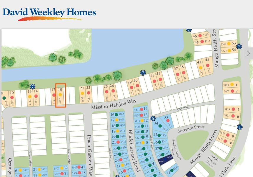 Homesite Map