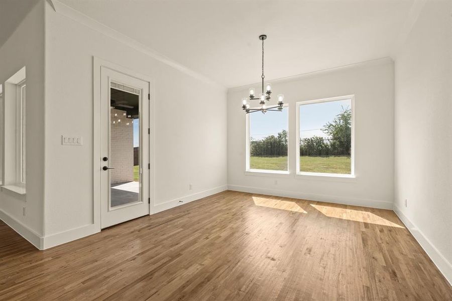 Spacious, unfurnished interior of a new home in Highland Oaks, Boyd (Image 32).