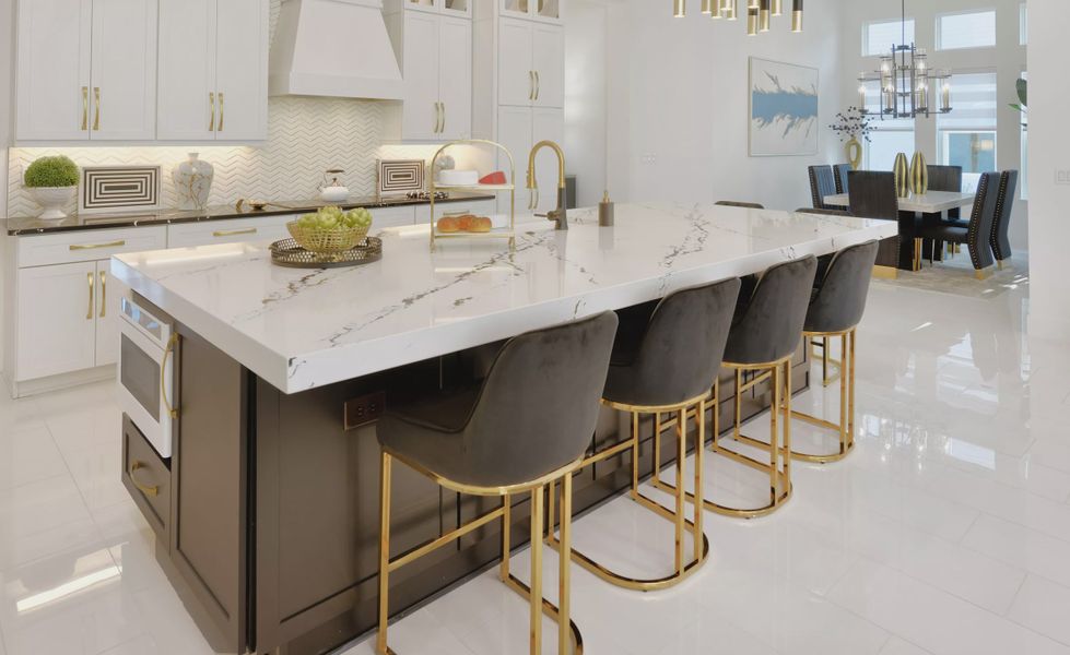 Furnished interior view inside a new home in Woodhaven, Port Orange (Image 12).
