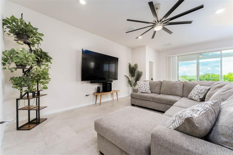 Furnished interior view inside a new home in Evergreen, Bradenton (Image 13). Furnished interior view inside a new home in Evergreen, Bradenton (Image 13).