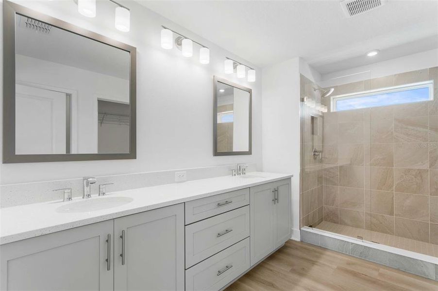 Furnished interior view inside a new home in , St. Petersburg (Image 11).