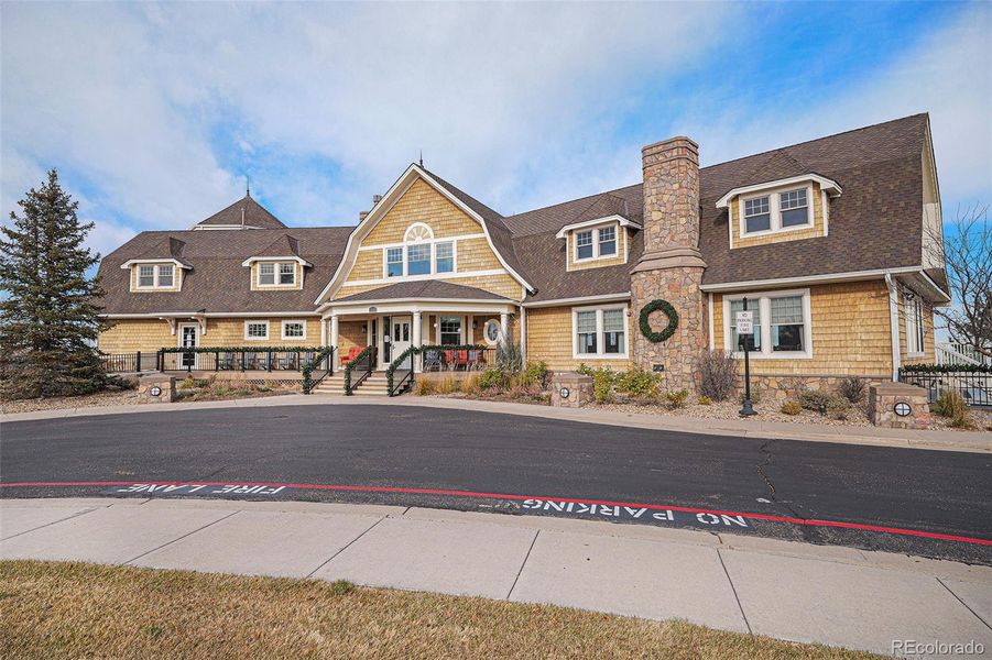 Community clubhouse/pool