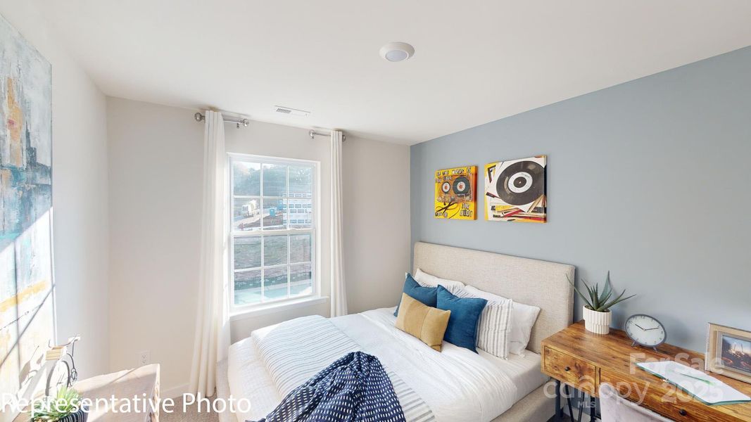 Furnished interior view inside a new home in Woodhaven at Chester, Chester (Image 32).