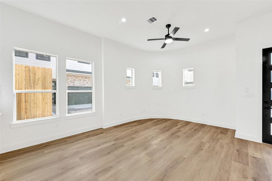 Spacious, unfurnished interior of a new home in , Houston (Image 13). Spacious, unfurnished interior of a new home in , Houston (Image 13).