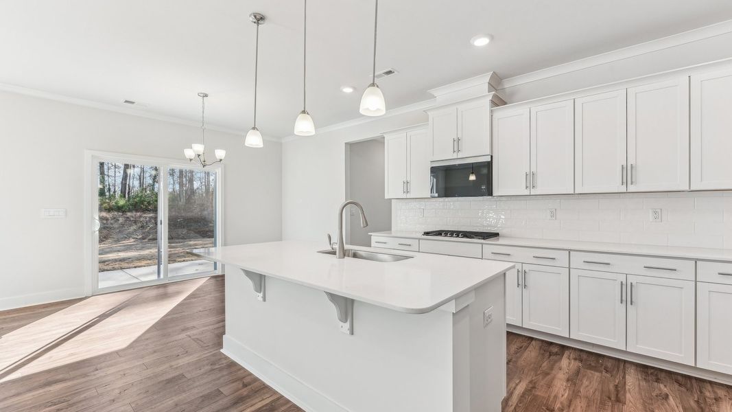 Furnished interior view inside a new home in Westport, York (Image 4).