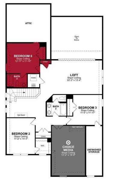 Beazer Homes Brookville Estates Blackburn floorplan. Beazer Homes Brookville Estates Blackburn floorplan.