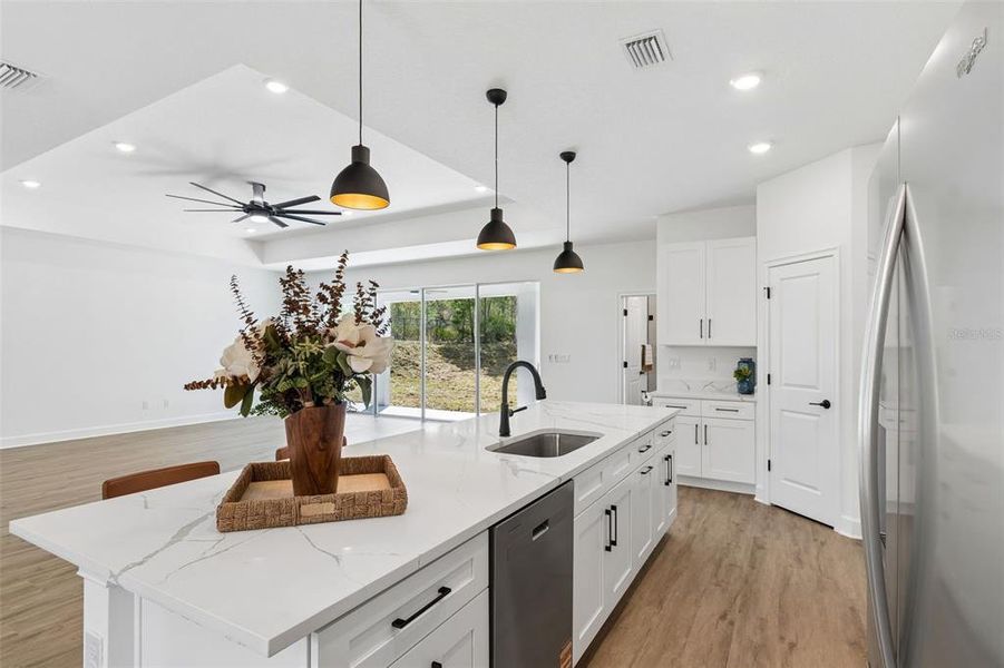 Furnished interior view inside a new home in , Weeki Wachee (Image 14).