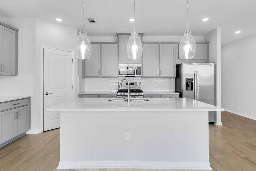 Furnished interior view inside a new home in Cherry Elm at SilverLeaf, St. Augustine (Image 3). Furnished interior view inside a new home in Cherry Elm at SilverLeaf, St. Augustine (Image 3).