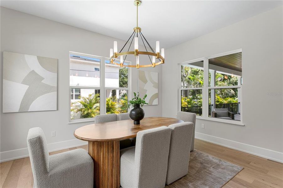 Furnished interior view inside a new home in , Tampa (Image 62).