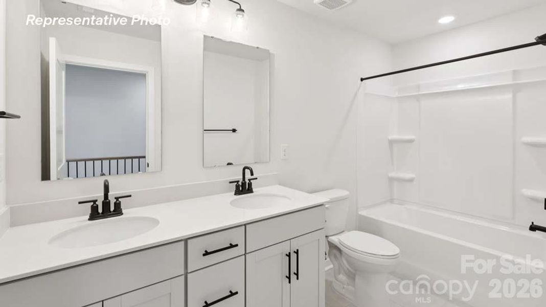 Furnished interior view inside a new home in Oak Grove Hill, Huntersville (Image 13).