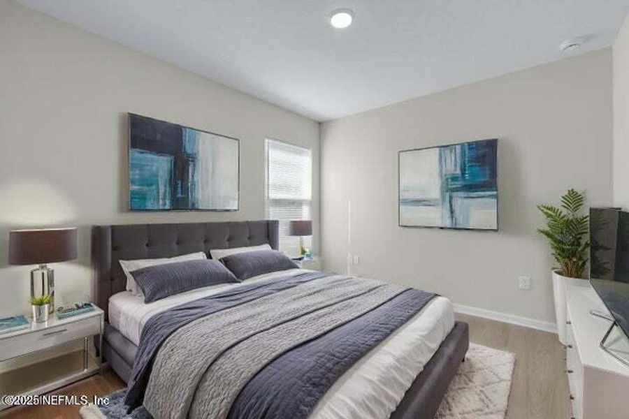 Furnished interior view inside a new home in , Jacksonville (Image 11). Furnished interior view inside a new home in , Jacksonville (Image 11).