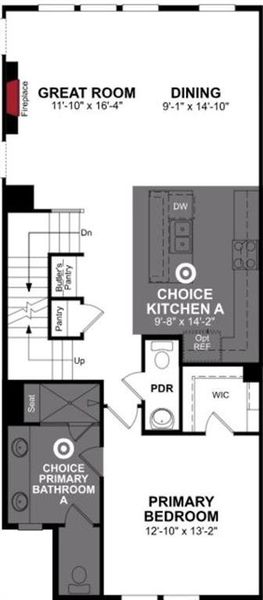 Beazer Homes Plano Gateway  Seacrest plan