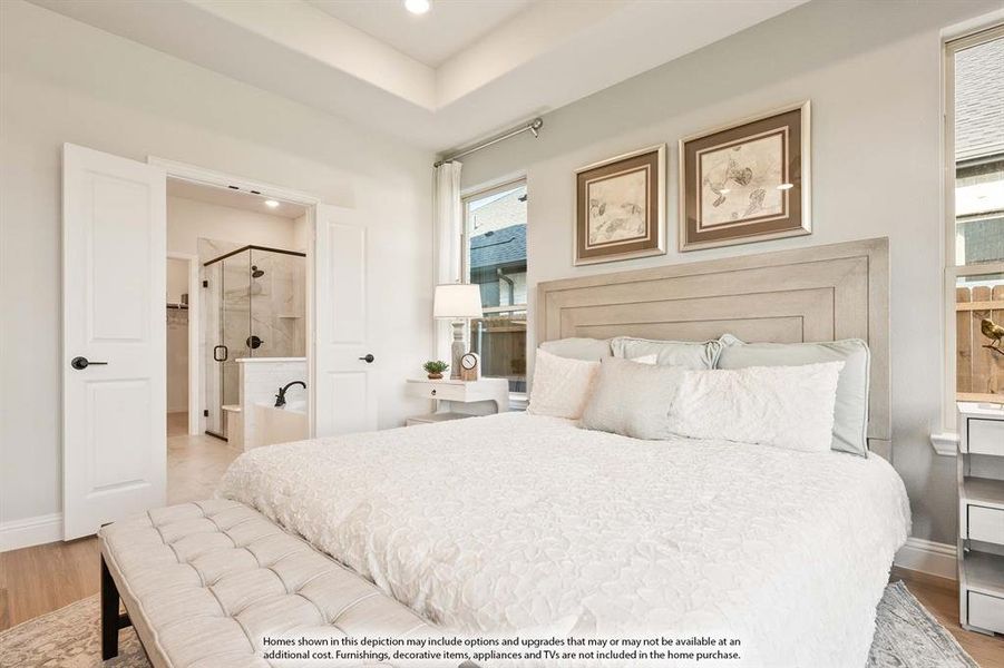 Furnished interior view inside a new home in Sunrise at Garden Valley, Waxahachie (Image 30).