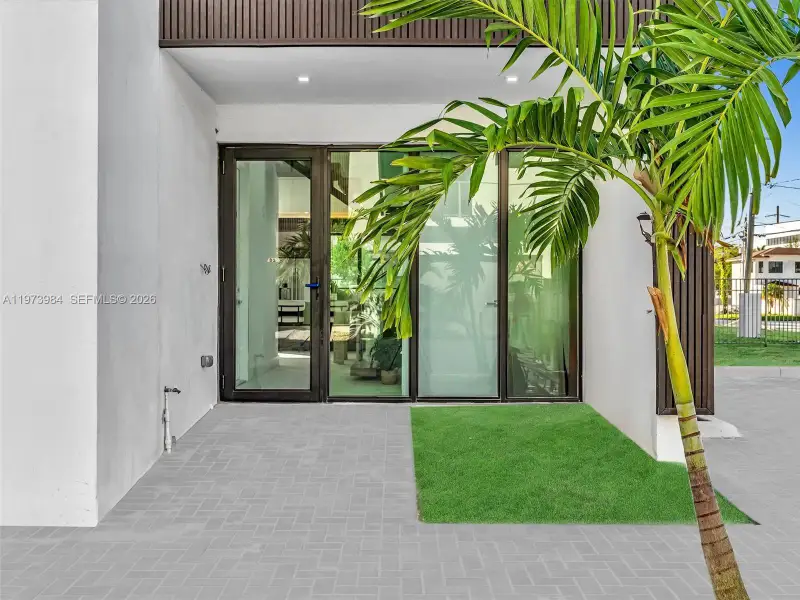Exterior details and patio area of a home in , Dania Beach (Image 33). Exterior details and patio area of a home in , Dania Beach (Image 33).