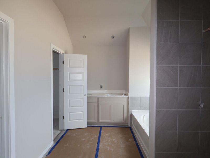 In-progress construction of a new home in Heritage, Dripping Springs, TX (Image 12).